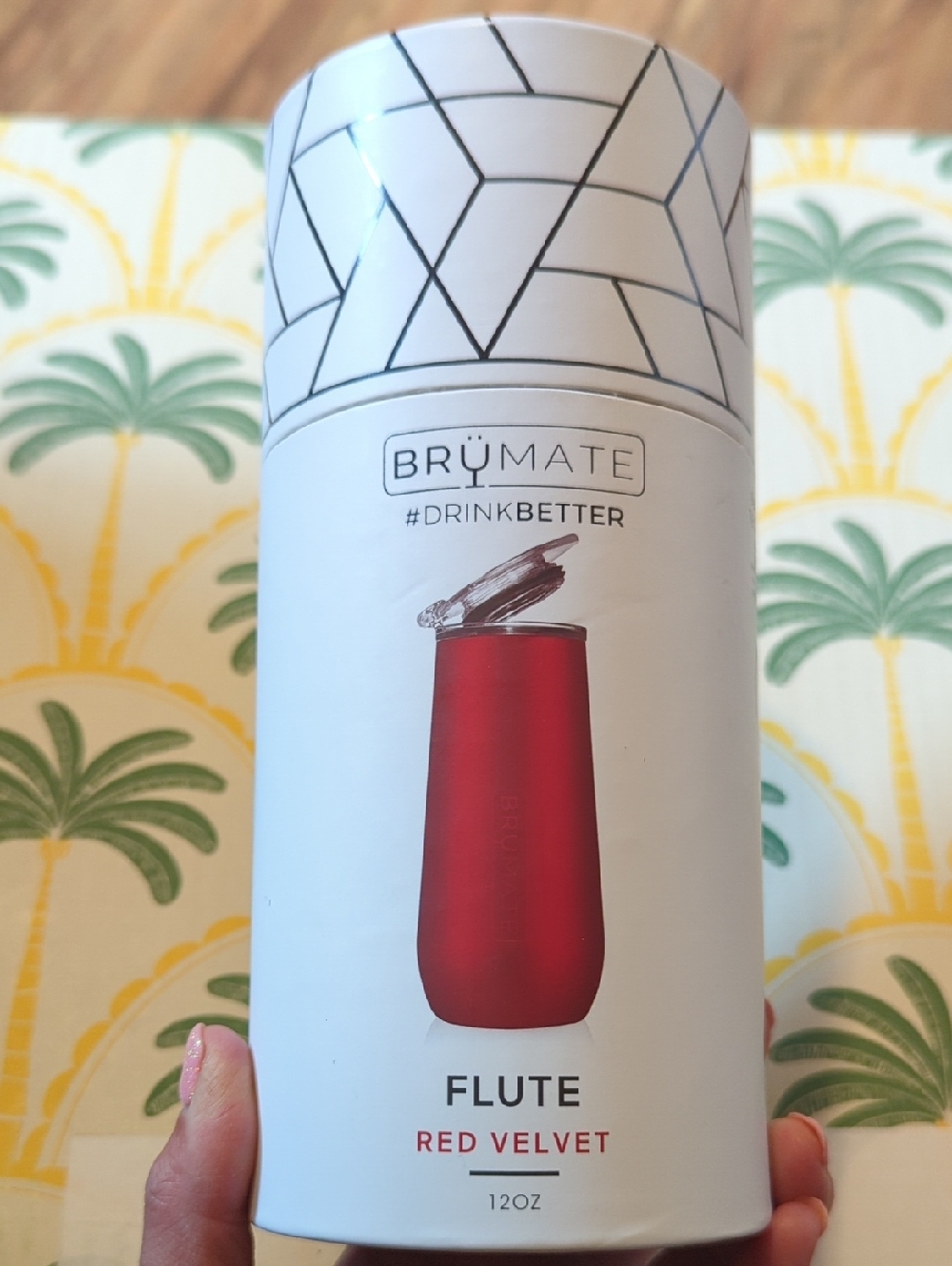 BrüMate Flute - Red Velvet 12oz Flute